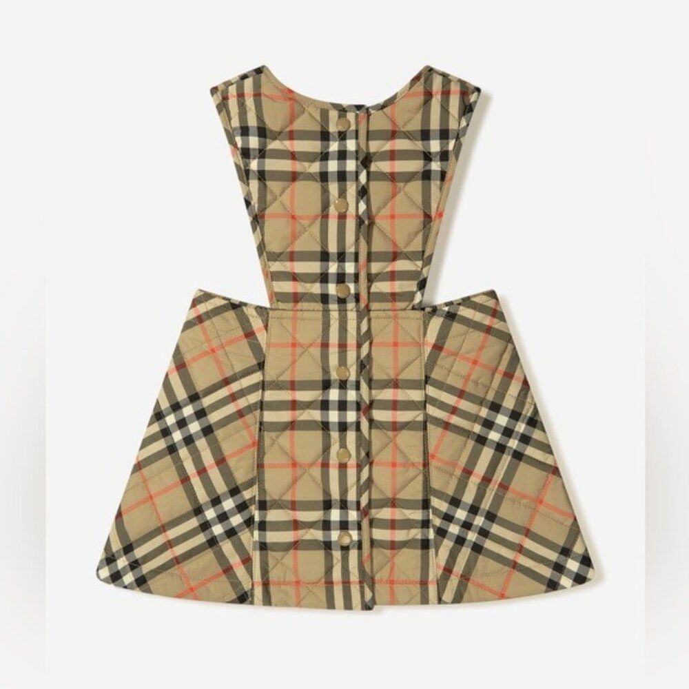 Burberry Halima Check-Print Quilted Jumper, NWT, Size 12 Mos - Picture 7 of 14